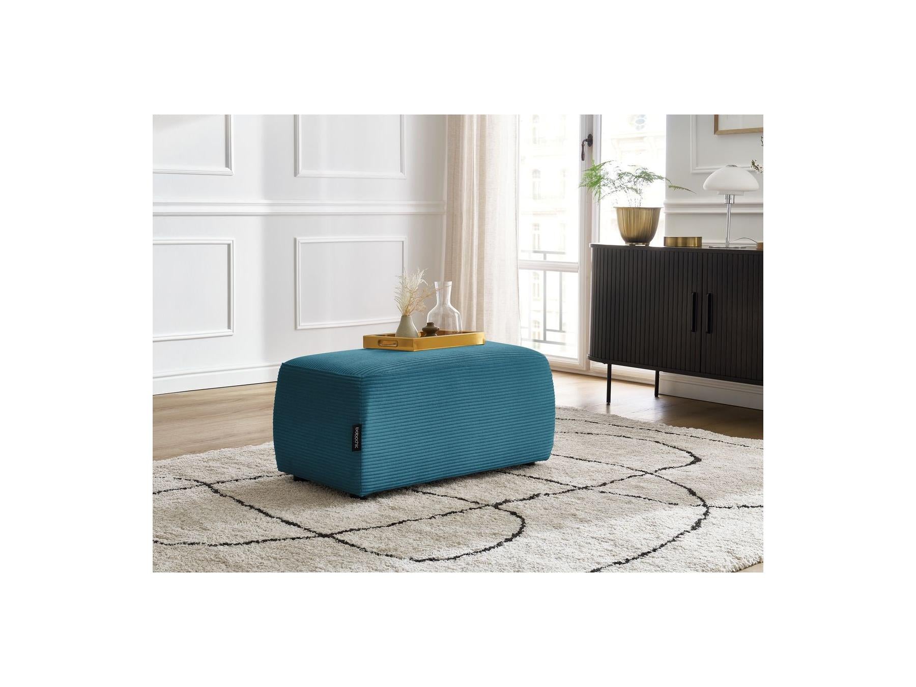 Atilla - Pouf - Velours Côtelé