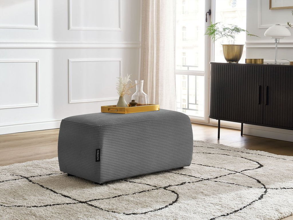 Atilla - Pouf - Velours Côtelé