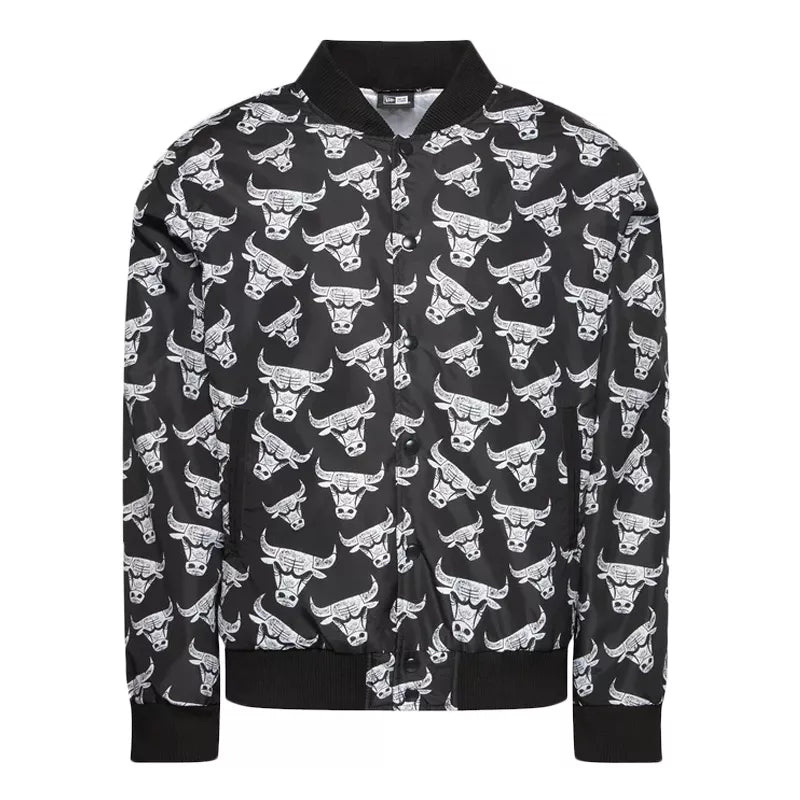 Blouson New Era Distressed Logo Bomber Chibul