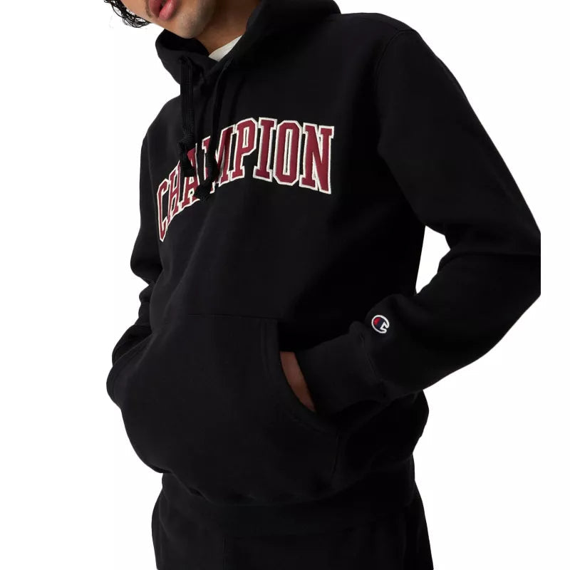 Sweat À Capuche Champion - Noir