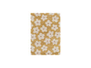 Tapis Poils Courts Suzy Motif Fleur - Jaune