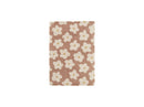 Tapis Poils Courts Suzy Motif Fleur - Rose