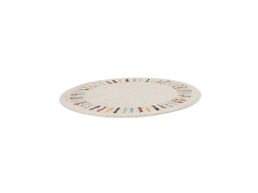 Noni - Round Rug - Plain - Beige