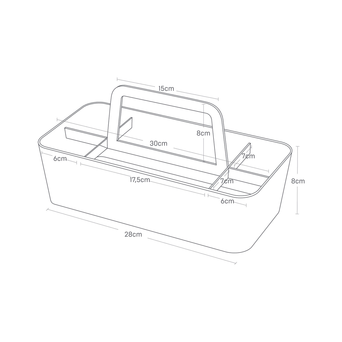 Toolbox - Tower L - White