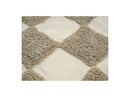 Tapis Poils Courts Botha Motif Abstrait - Beige