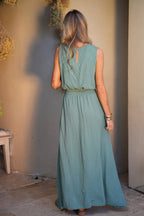 Ensemble Jupe/Top Elize - Bleu Canard