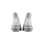 Zapatillas Converse Canvas All Star Lift Hi Jr - Blanco/Azul