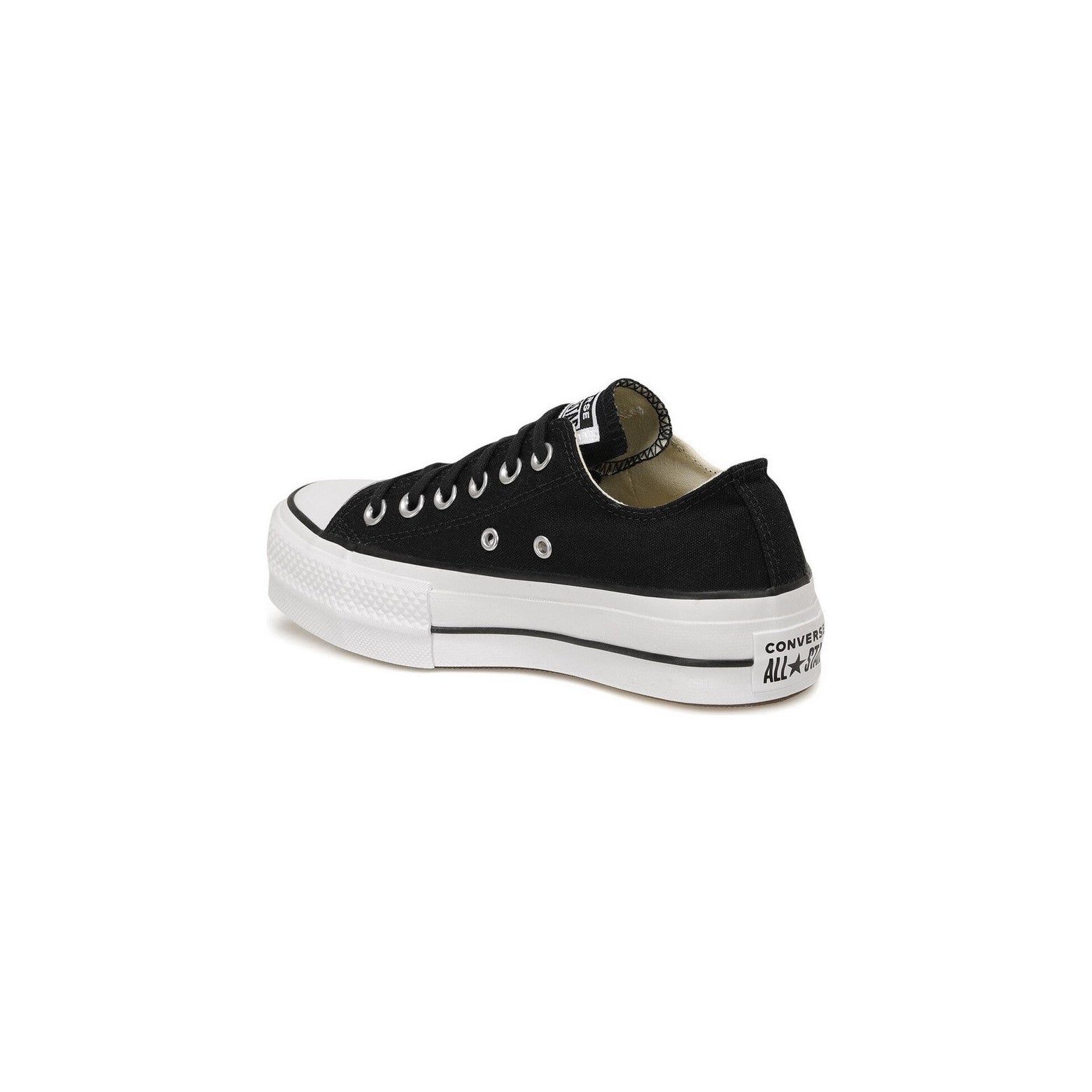 Zapatillas All Star Lift Hi Jr de lona - Negro/Blanco
