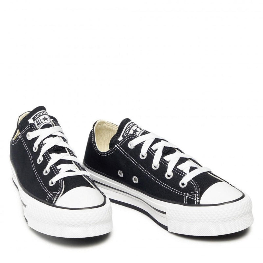Zapatillas All Star Lift Hi Jr de lona - Negro/Blanco