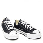 Zapatillas All Star Lift Hi Jr de lona - Negro/Blanco