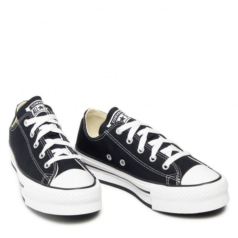 Baskets Canvas All Star Lift Hi Jr - Noir/Blanc