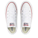Baskets Converse Canvas All Star Lift Hi Jr - Blanc Bleu