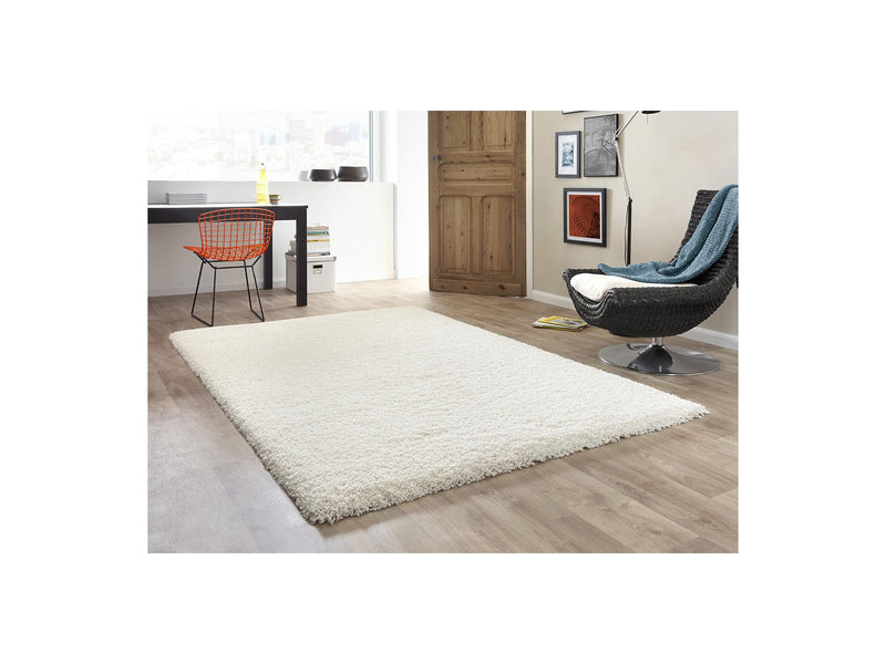 Noku - Alfombra Shaggy - Uni - Beige