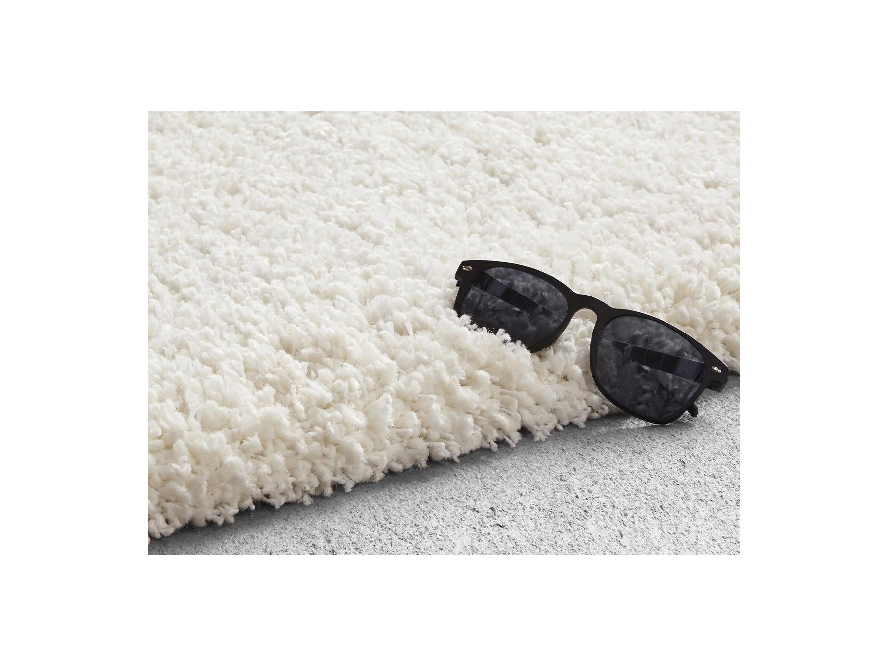 Noku - Shaggy Rug - Plain - Beige