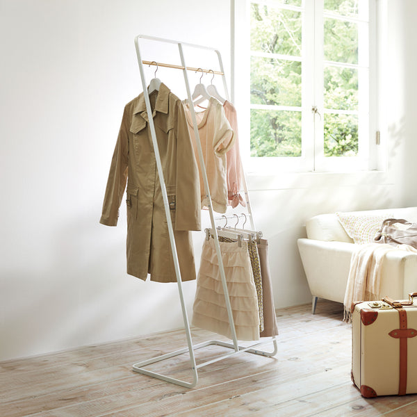 Tower Large Coat Stand - White