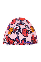 Swimming Cap - Pink and Mustard - Girl Child