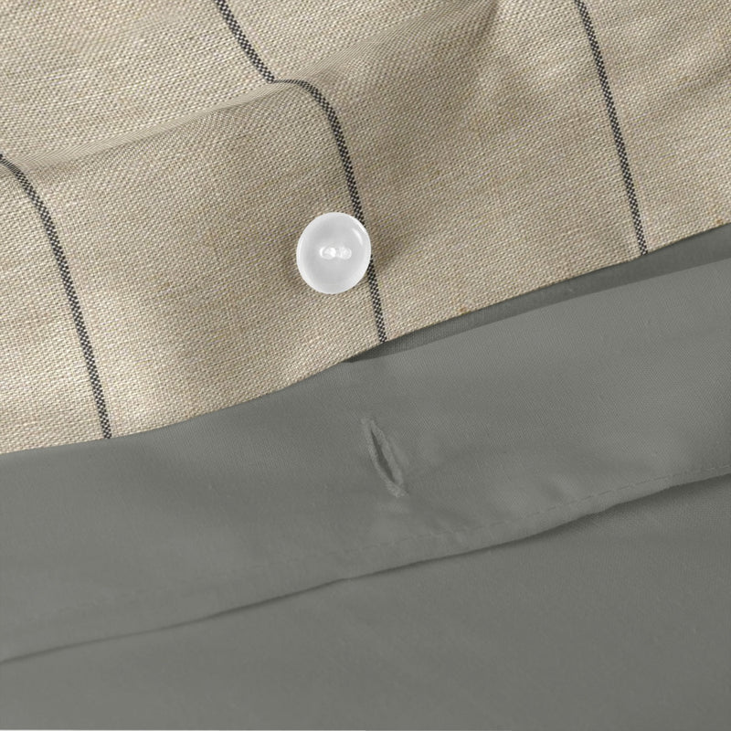 Housse De Couette - Oxford - Beige
