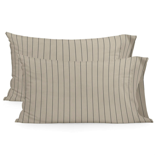 Taie D'Oreiller - Oxford - Beige