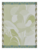 French Jacquard - Tea Towel - La Vie En Vosges - Green