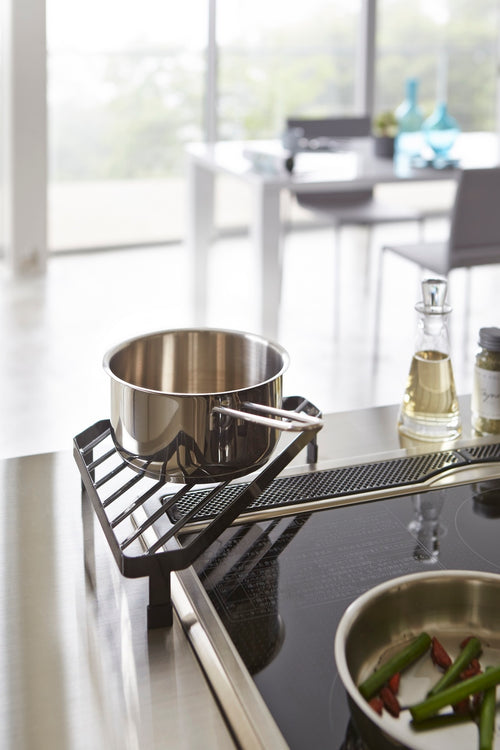 Soporte Estufa Esquinero - Torre - Negro