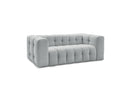 Canapé Droit Convertible 3 Places - Cloud - Tissu Lisse