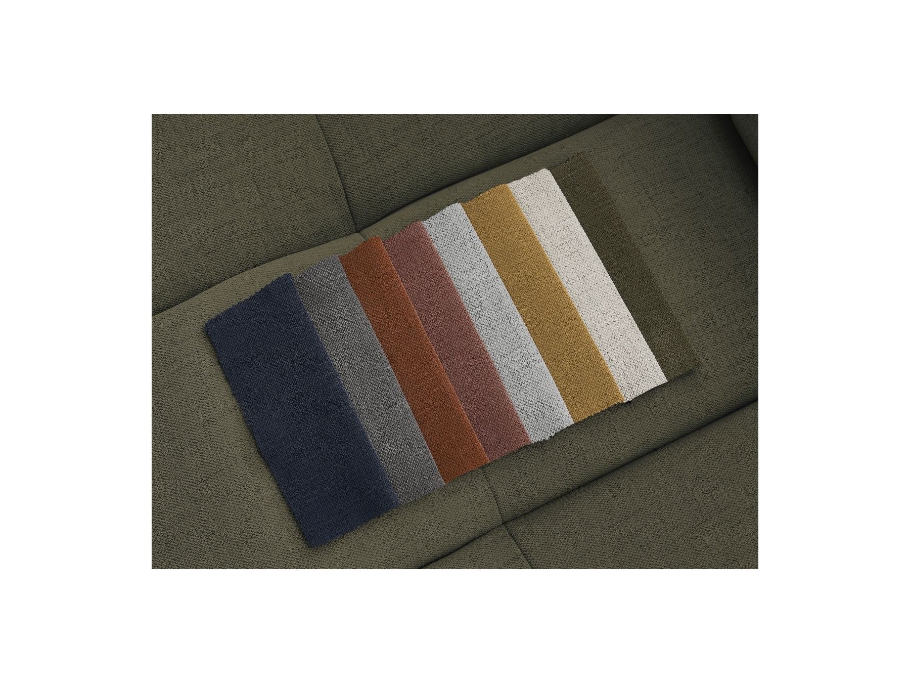 Cloud - Convertible 3-Seater Straight Sofa - Smooth Fabric