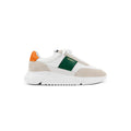 Genesis Vintage Runner Low-Top Trainers - White/Orange/Green - Men