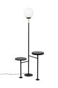 Orion Charge - Floor Lamp - Glass - Black