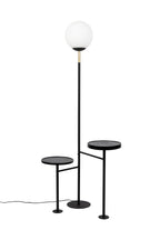 Orion Charge - Floor Lamp - Glass - Black