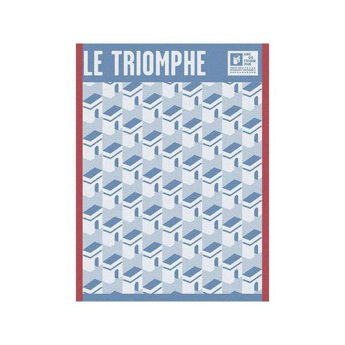 Torchon - Arc Triomphe - Bleu