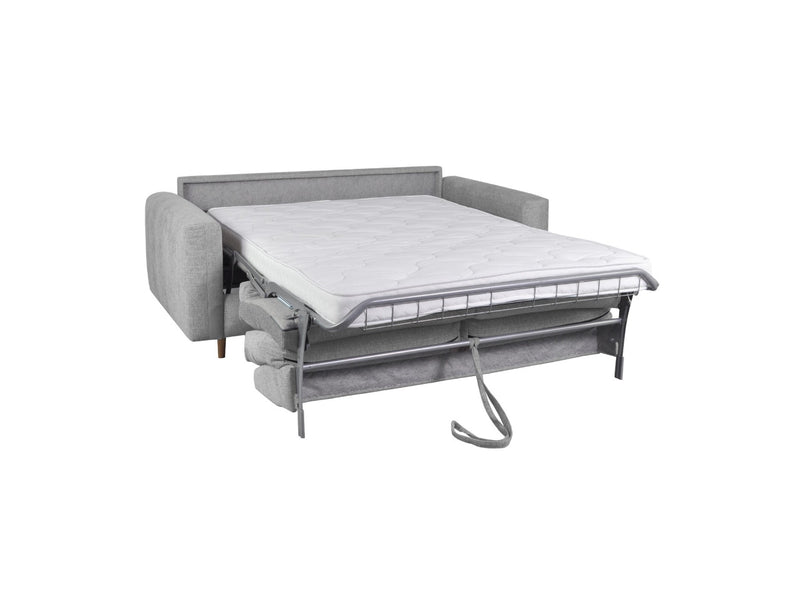 Canapé Droit Convertible Ouverture Express - Cocoone - Tissu Chiné - 140X200