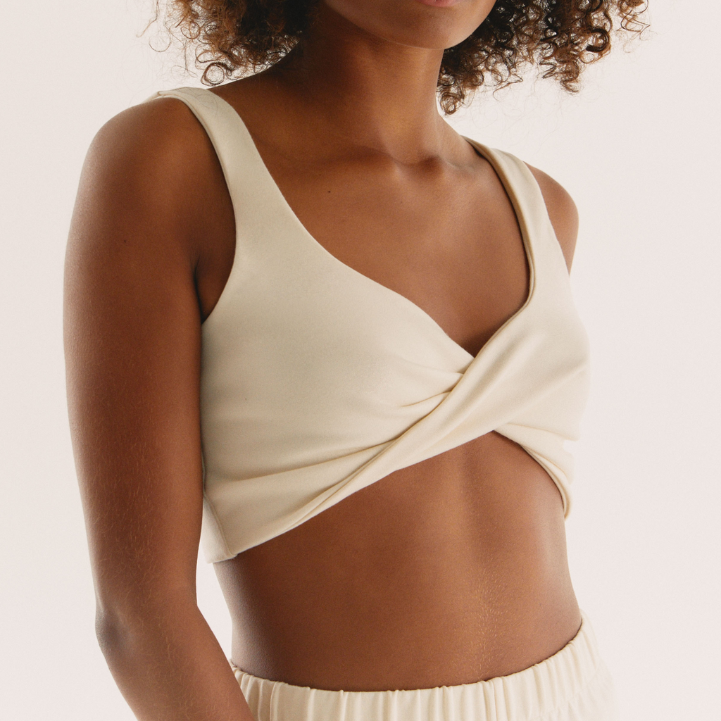 Brassière Twisty Easy Off White Blanc