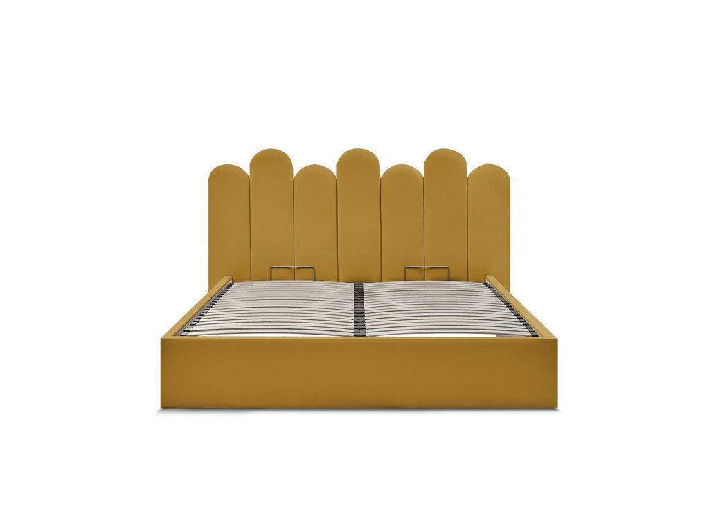 Badja - Cama con arcón - Terciopelo
