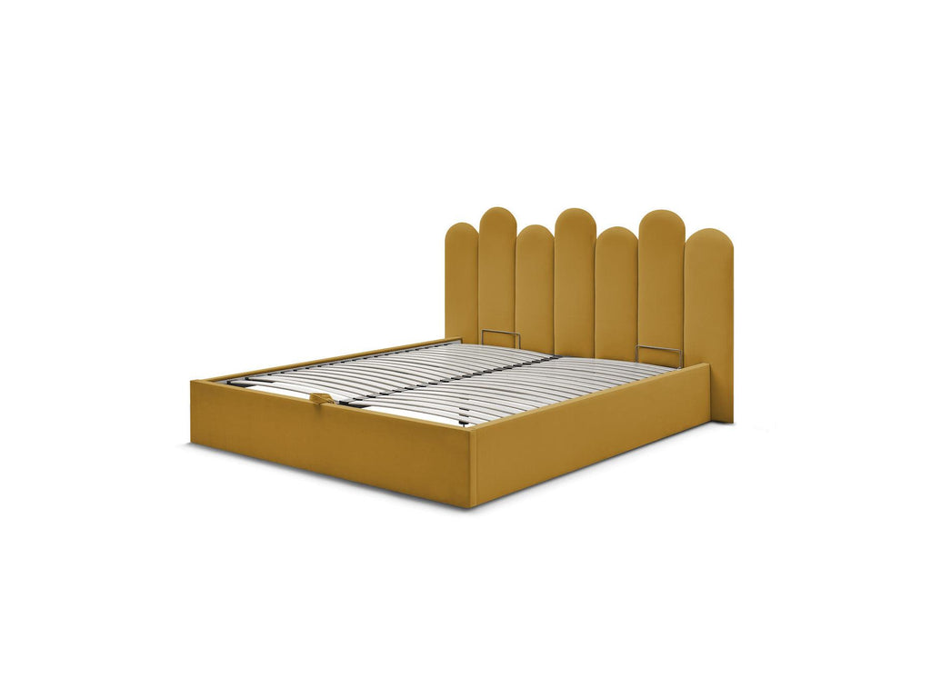 Badja - Cama con arcón - Terciopelo