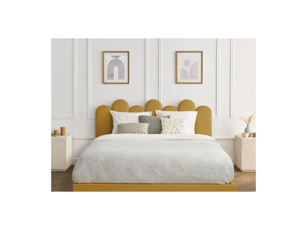 Badja - Cama con arcón - Terciopelo