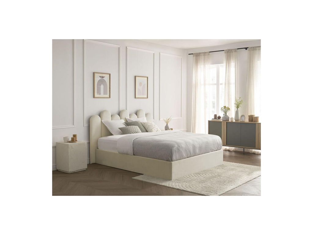 Badja - Cama con arcón - Terciopelo