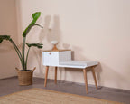 Bancs Bohem - Blanc / Chêne