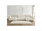 Convertible Panoramic Sofa with Storage Compartment - Chelsea - Soft Wide-Rib Corduroy