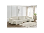 Convertible Panoramic Sofa with Storage Compartment - Chelsea - Soft Wide-Rib Corduroy