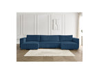 Convertible Panoramic Sofa with Storage Compartment - Chelsea - Soft Wide-Rib Corduroy