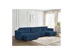 Convertible Panoramic Sofa with Storage Compartment - Chelsea - Soft Wide-Rib Corduroy