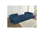 Convertible Panoramic Sofa with Storage Compartment - Chelsea - Soft Wide-Rib Corduroy