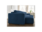 Convertible Panoramic Sofa with Storage Compartment - Chelsea - Soft Wide-Rib Corduroy