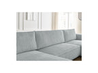 Convertible Panoramic Sofa with Storage Compartment - Chelsea - Soft Wide-Rib Corduroy