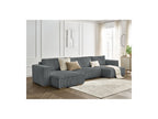 Convertible Panoramic Sofa with Storage Compartment - Chelsea - Soft Wide-Rib Corduroy