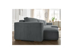 Convertible Panoramic Sofa with Storage Compartment - Chelsea - Soft Wide-Rib Corduroy