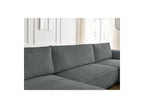 Convertible Panoramic Sofa with Storage Compartment - Chelsea - Soft Wide-Rib Corduroy