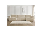 Convertible Panoramic Sofa with Storage Compartment - Chelsea - Soft Wide-Rib Corduroy