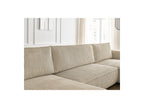 Convertible Panoramic Sofa with Storage Compartment - Chelsea - Soft Wide-Rib Corduroy