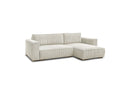 Reversible Corner Convertible Sofa with Chest - Chelsea - Gros Côtelé Doux